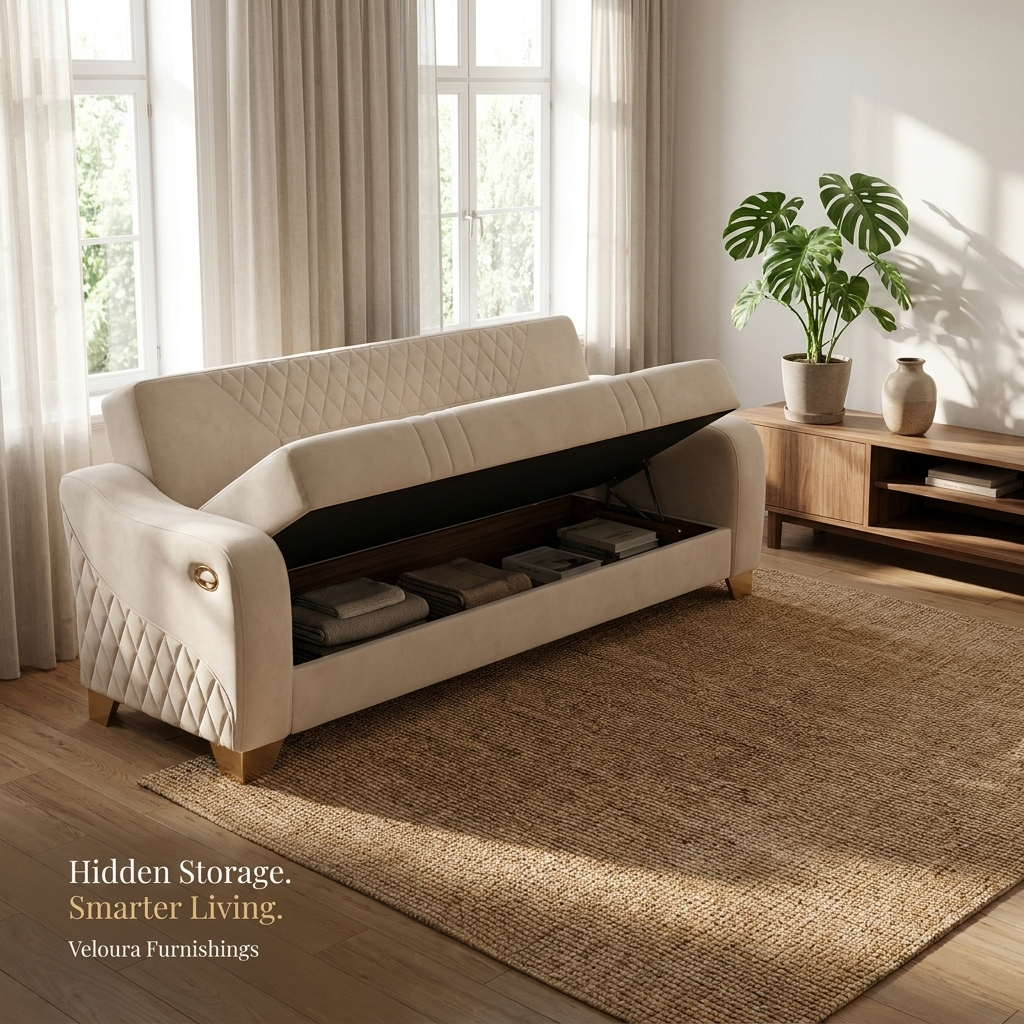 Siena Collection — hidden storage under the seat