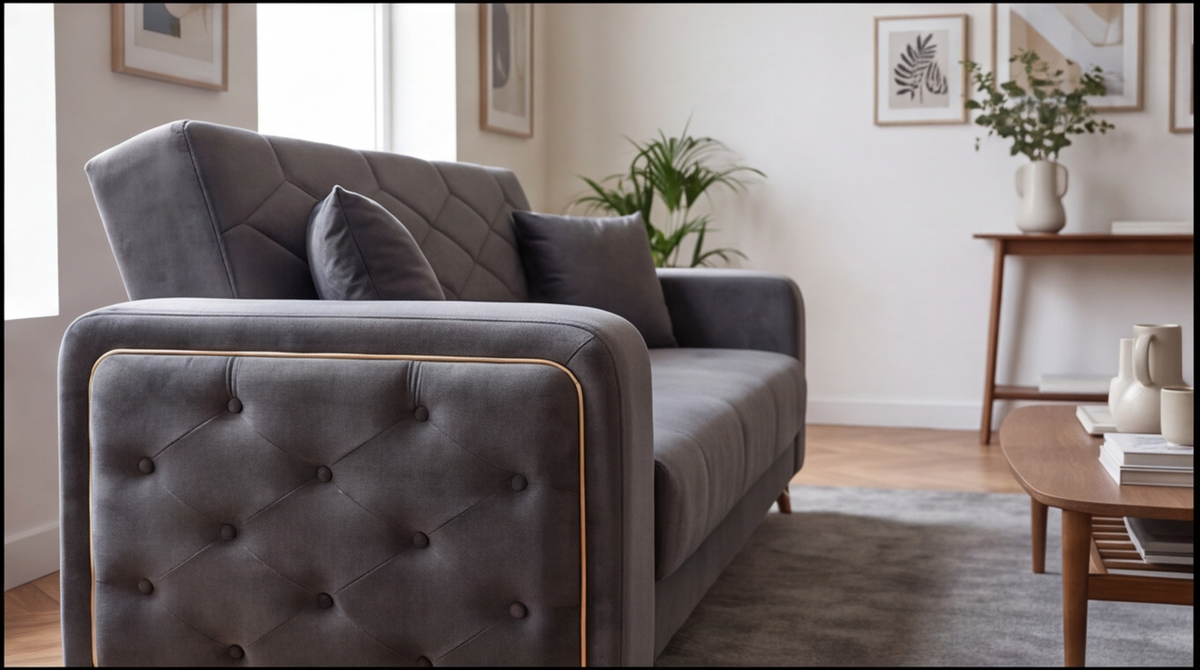 Vienna Velvet Sofa Set