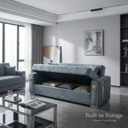 Berlin Velvet Sofa Set